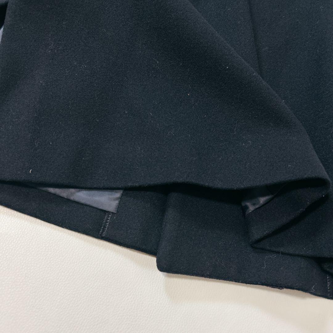 近年発売　美品　大きいサイズ　ギャバジンK T キヨコタカセ　ミドル丈ピーコート