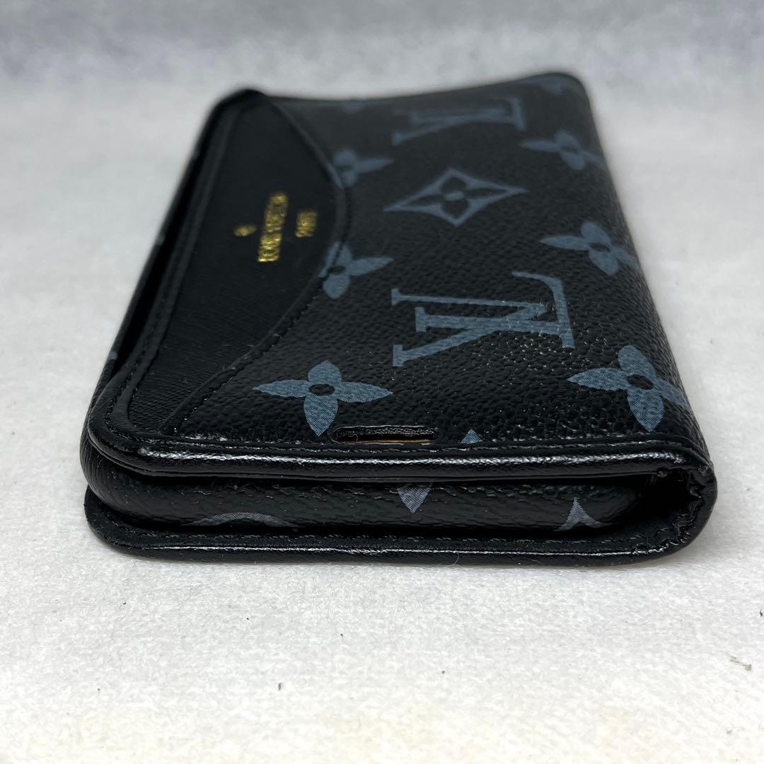 【使用感少なめ】LOUIS VUITTON iPhone X/Xs 手帳型ケース