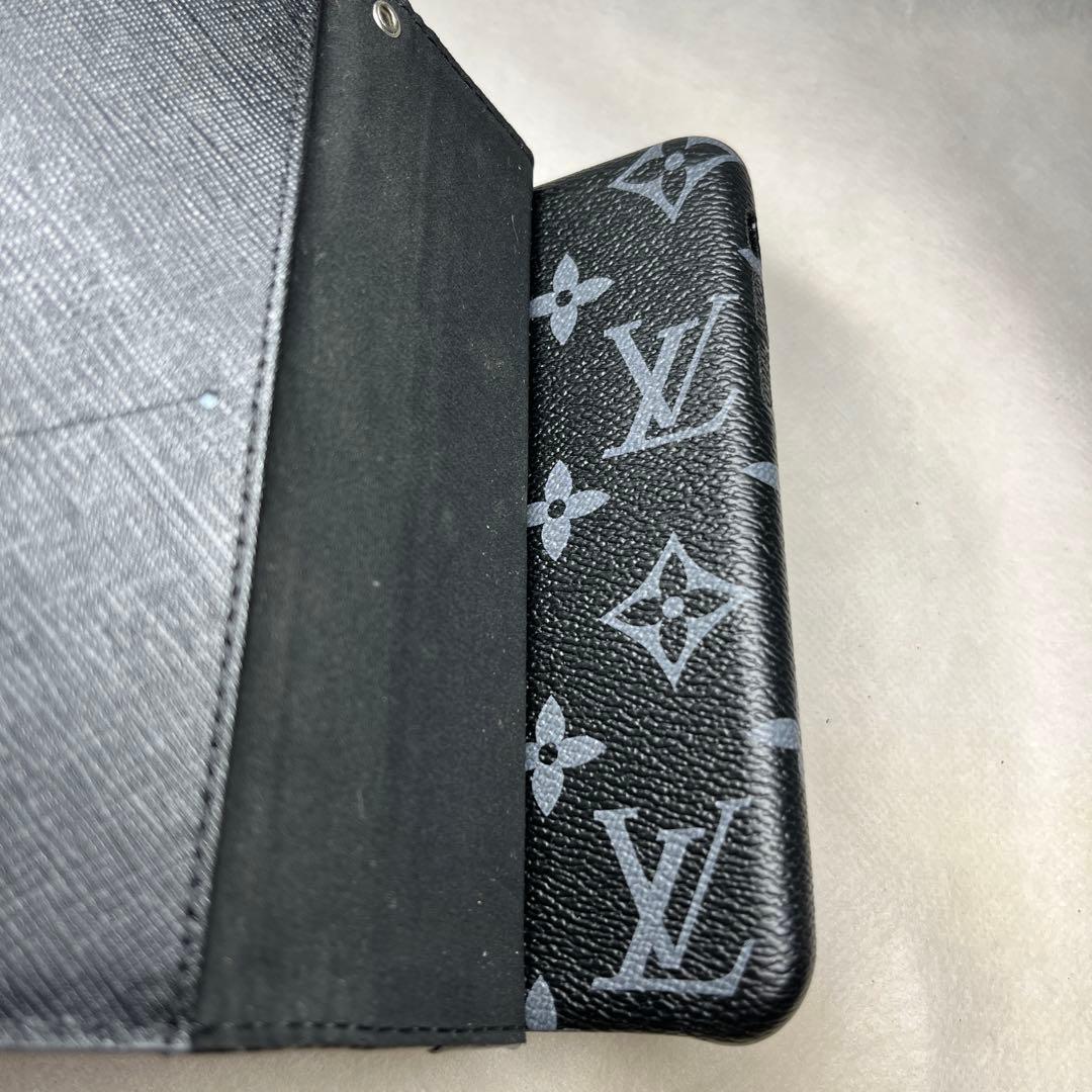 【使用感少なめ】LOUIS VUITTON iPhone X/Xs 手帳型ケース
