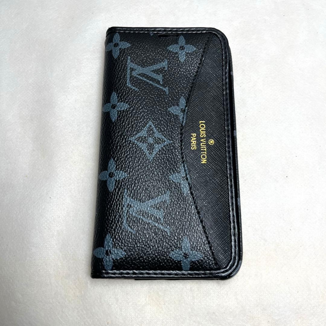 【使用感少なめ】LOUIS VUITTON iPhone X/Xs 手帳型ケース