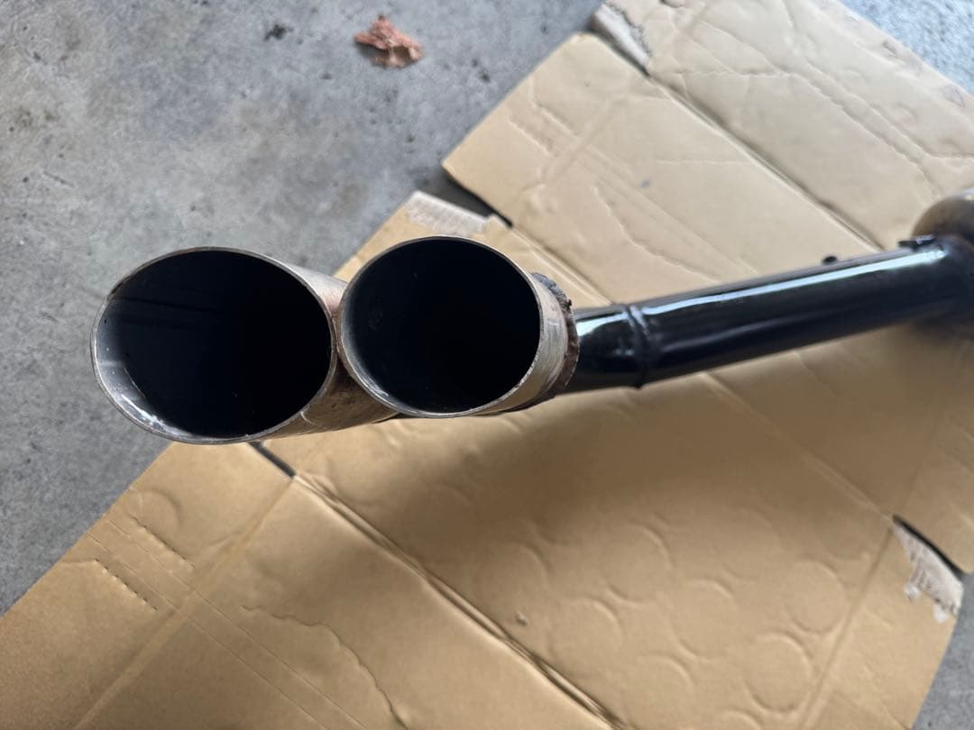 希少 ランクル80 サイド出し マフラー ワンオフ