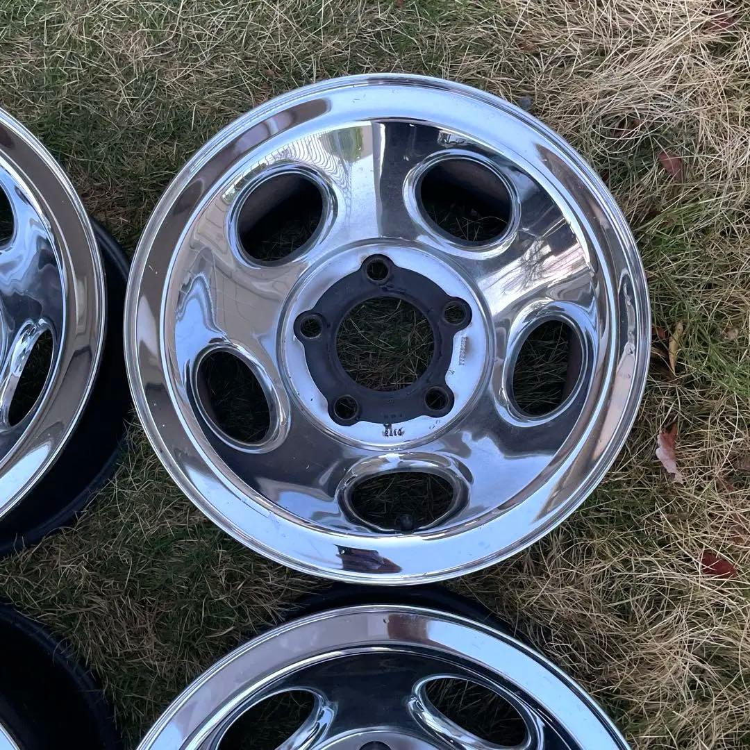ラムバン用　15インチ　純正メッキホイール　4本セット