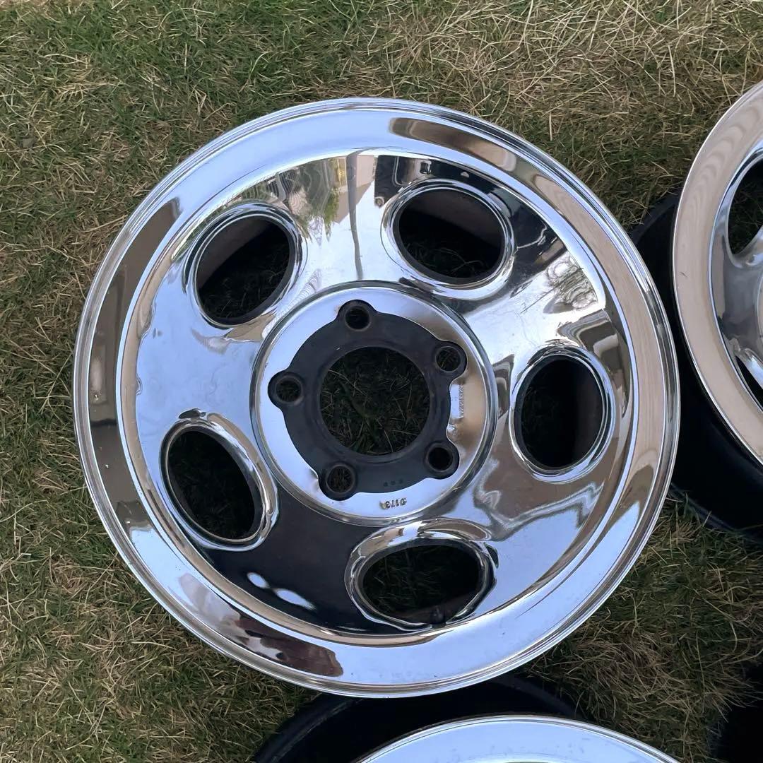 ラムバン用　15インチ　純正メッキホイール　4本セット