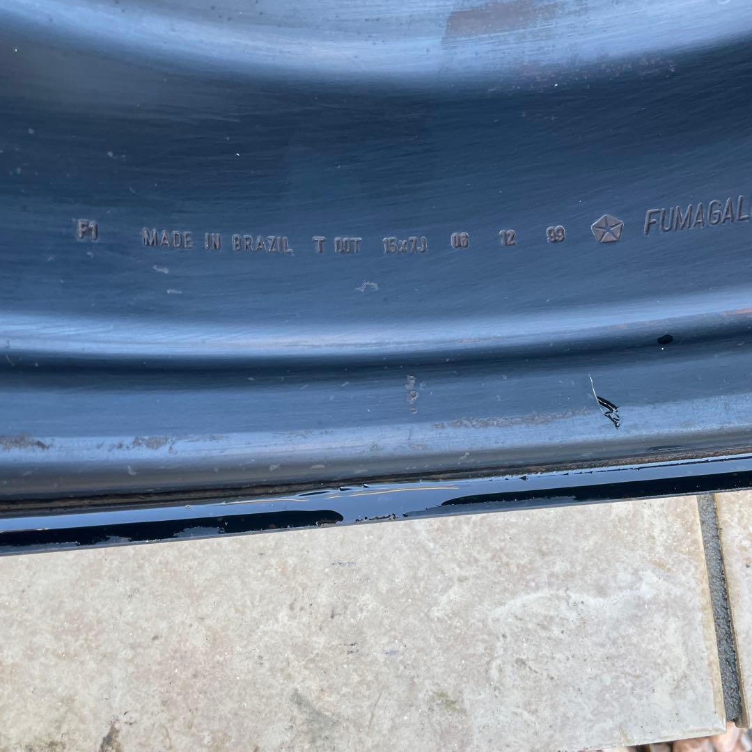 ラムバン用　15インチ　純正メッキホイール　4本セット