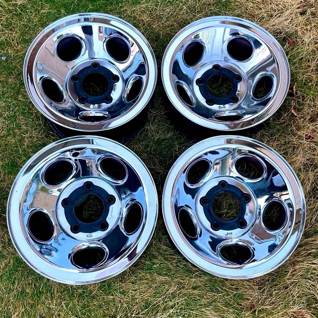 ラムバン用　15インチ　純正メッキホイール　4本セット