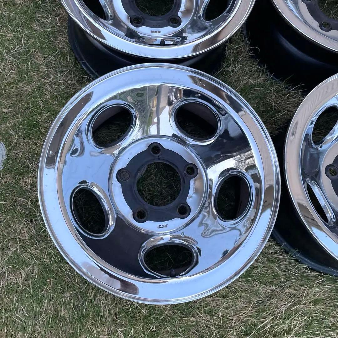ラムバン用　15インチ　純正メッキホイール　4本セット