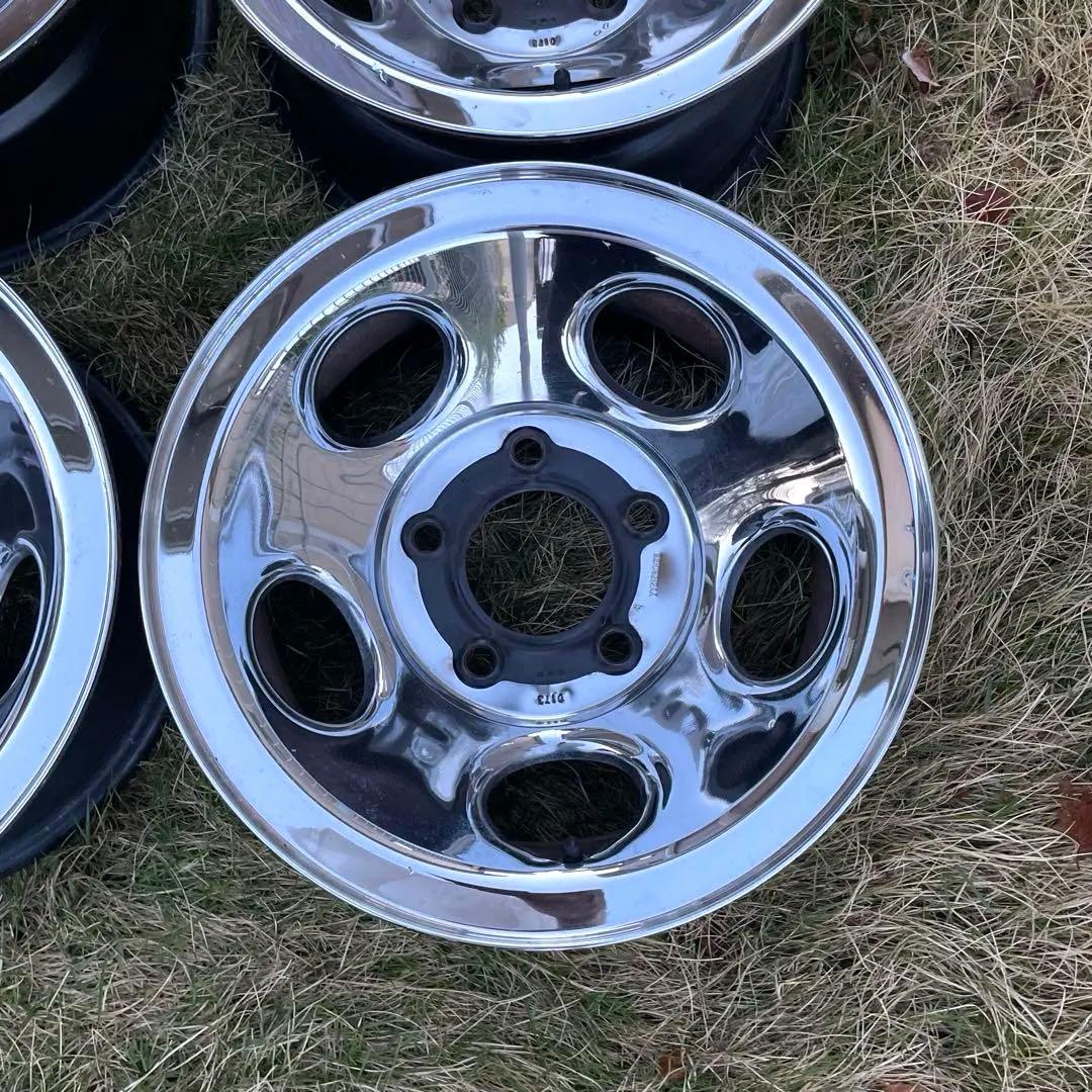 ラムバン用　15インチ　純正メッキホイール　4本セット