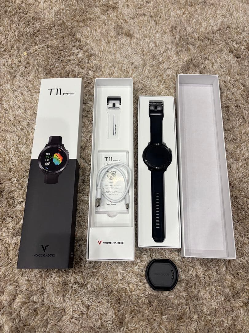 ボイスキャディ　T11 Pro ゴルフウォッチ　スマートウォッチ 距離計