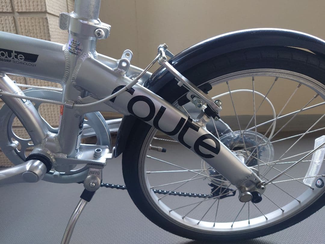 DAHON route 折りたたみ自転車 シルバー