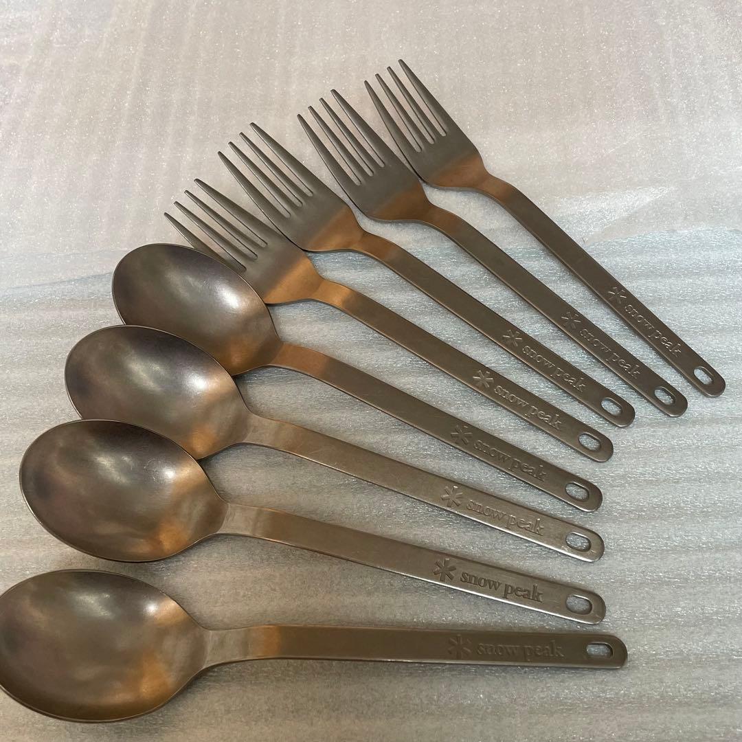 スノーピーク【 peak】ワッパー武器 2本セット✖️4本　チタン製