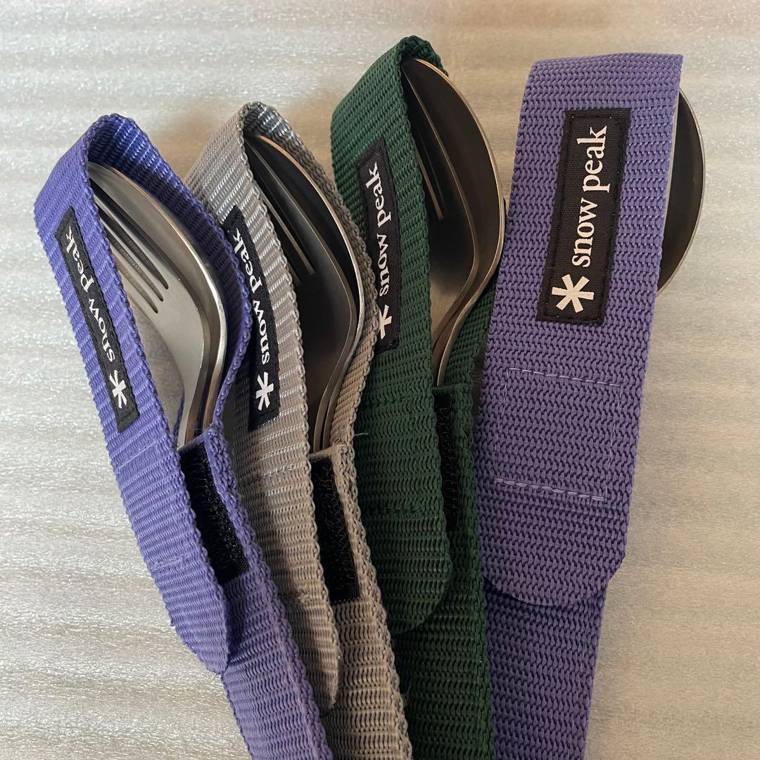 スノーピーク【 peak】ワッパー武器 2本セット✖️4本　チタン製