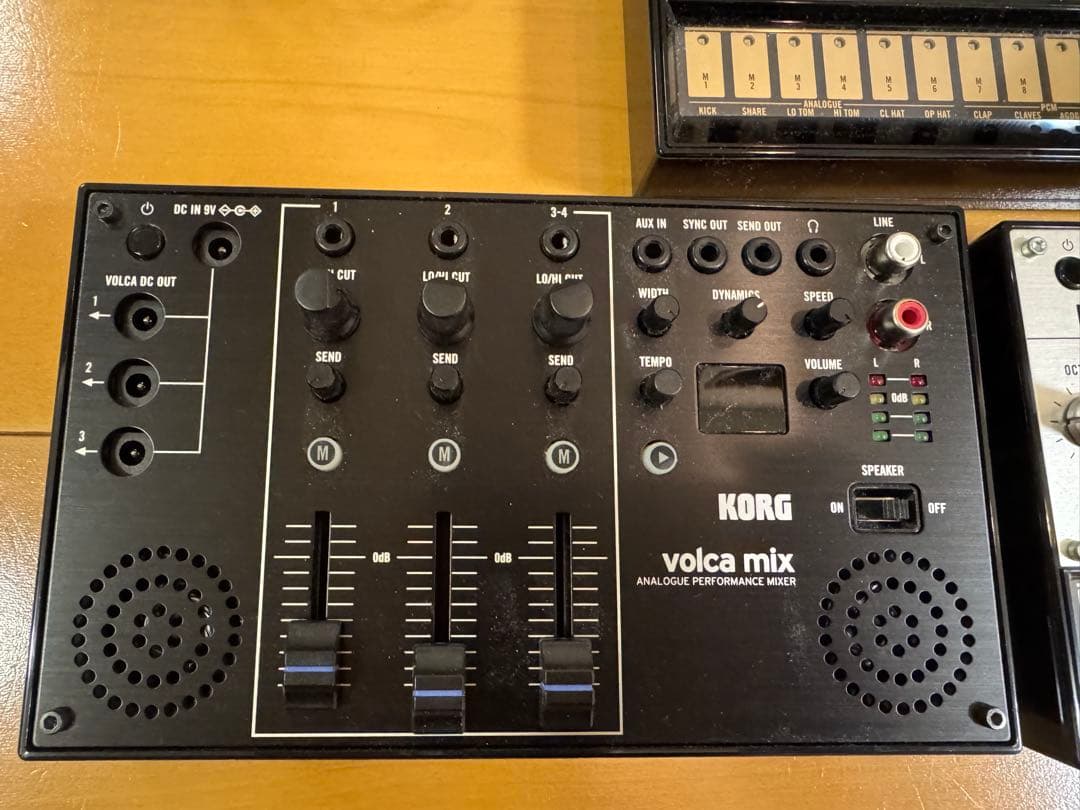 KORG volca 5台セット（スタンド付き）