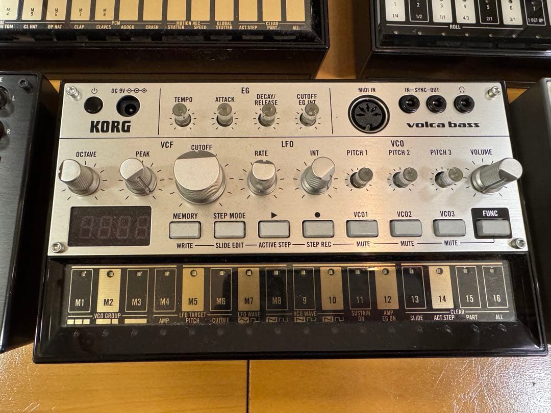 KORG volca 5台セット（スタンド付き）