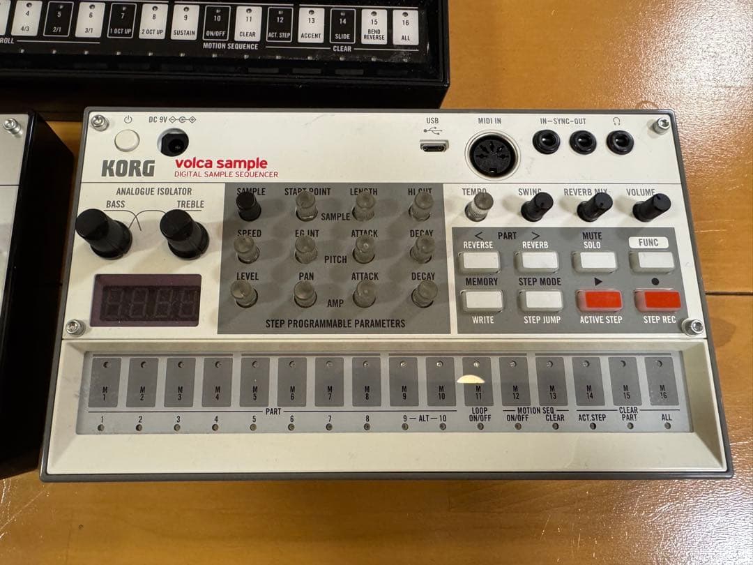 KORG volca 5台セット（スタンド付き）