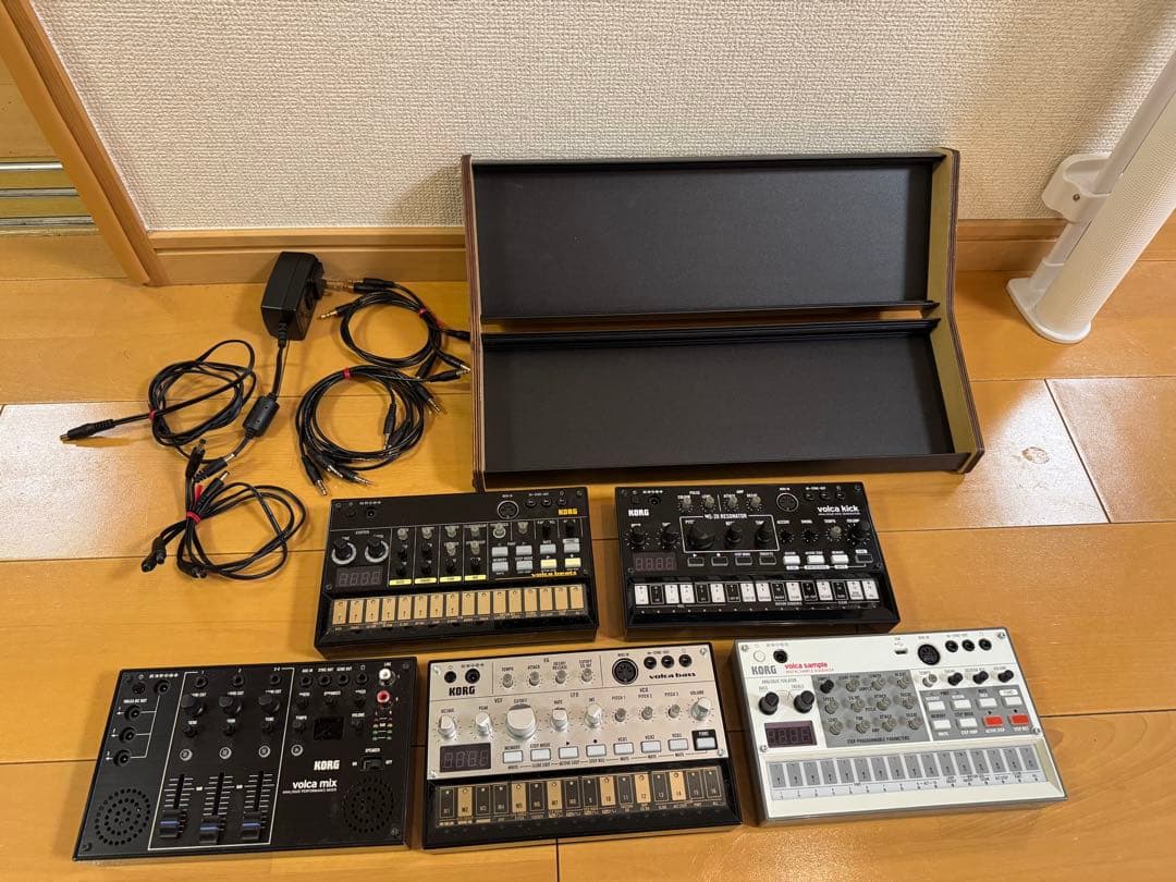 KORG volca 5台セット（スタンド付き）