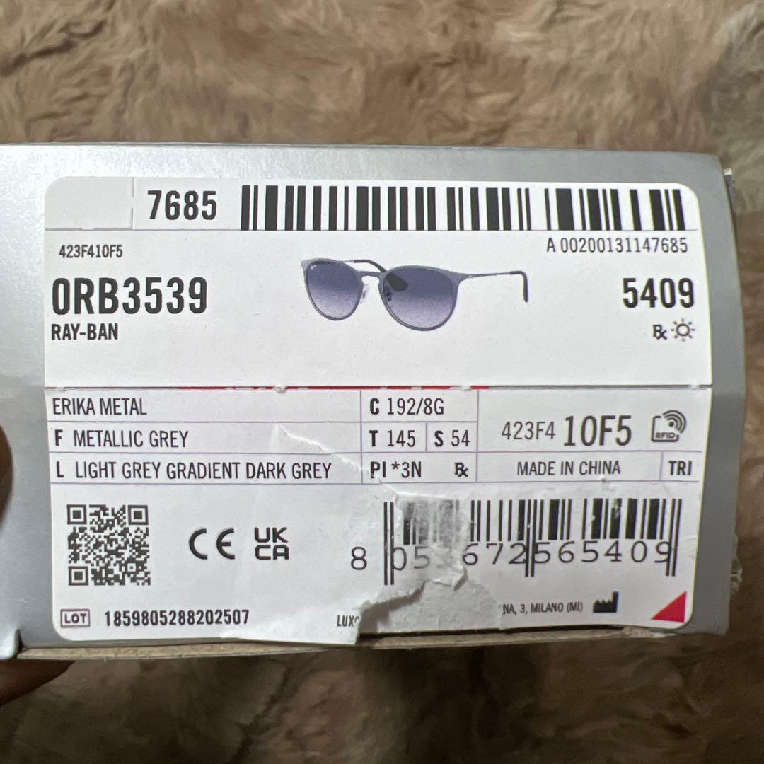 G1132 レイバンRay-Ban 国内正規品RB3539 サングラス