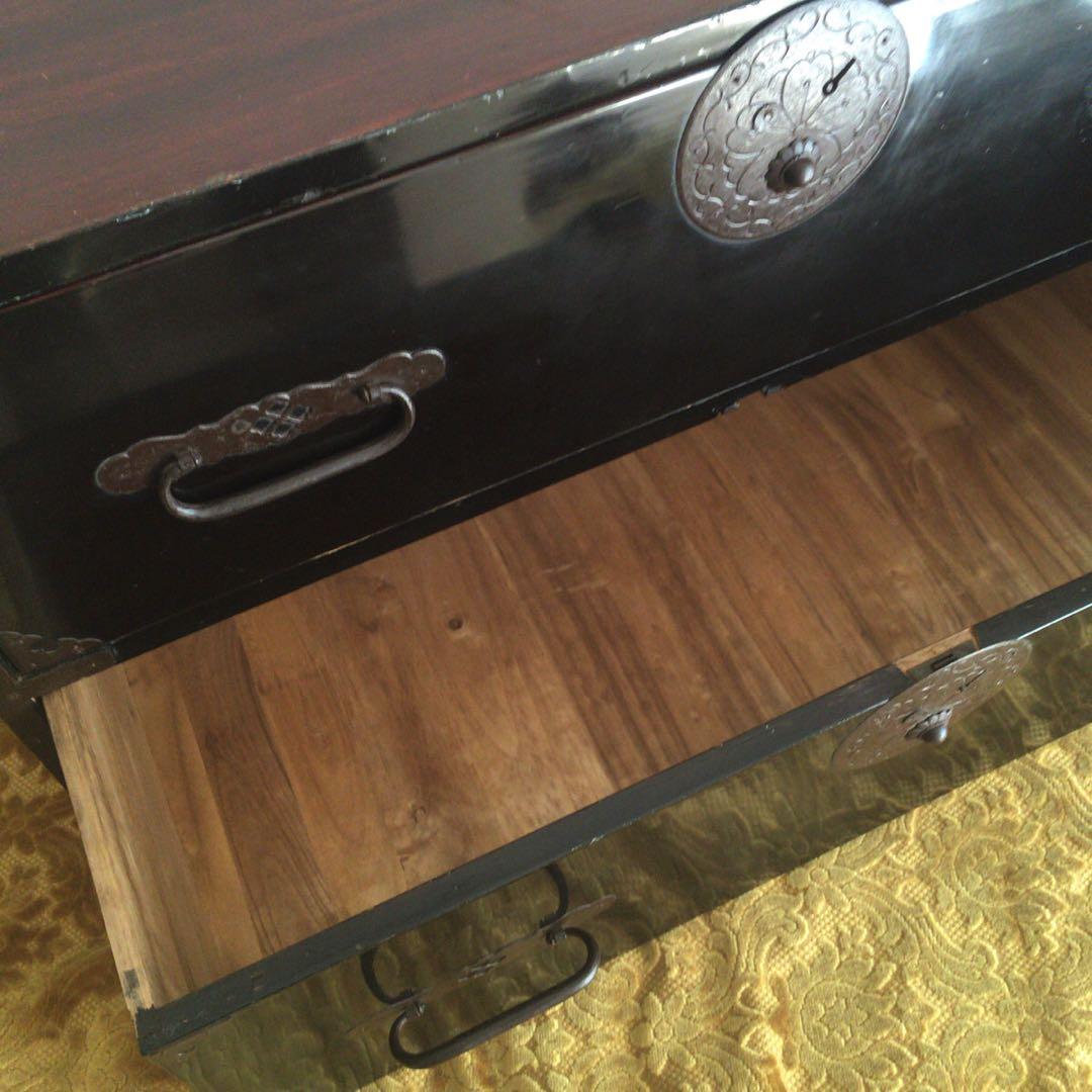 庄内箪笥 桜丸金具 時代箪笥 時代家具 古タンス 古家具 レトロ 和アンティーク