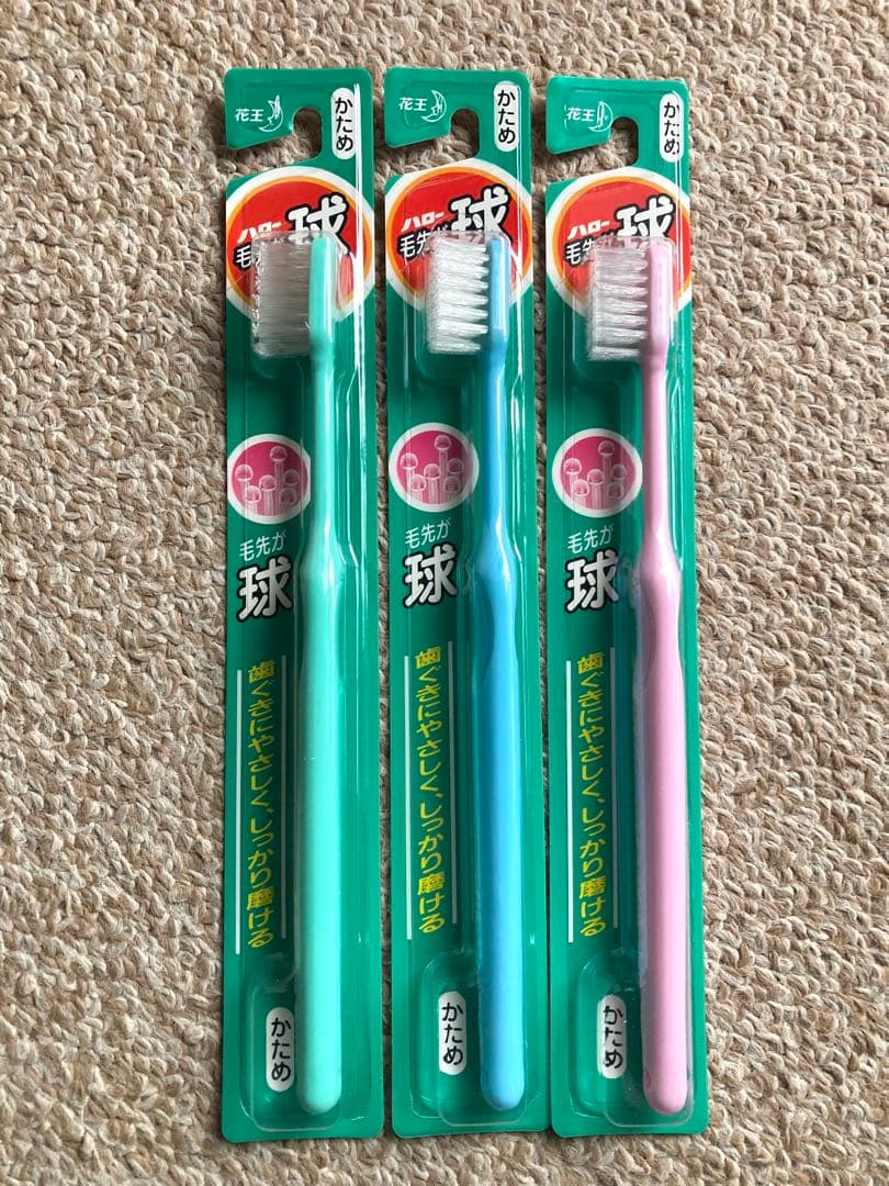 ハロー 毛先が球 かため ３箱セット（計36本）