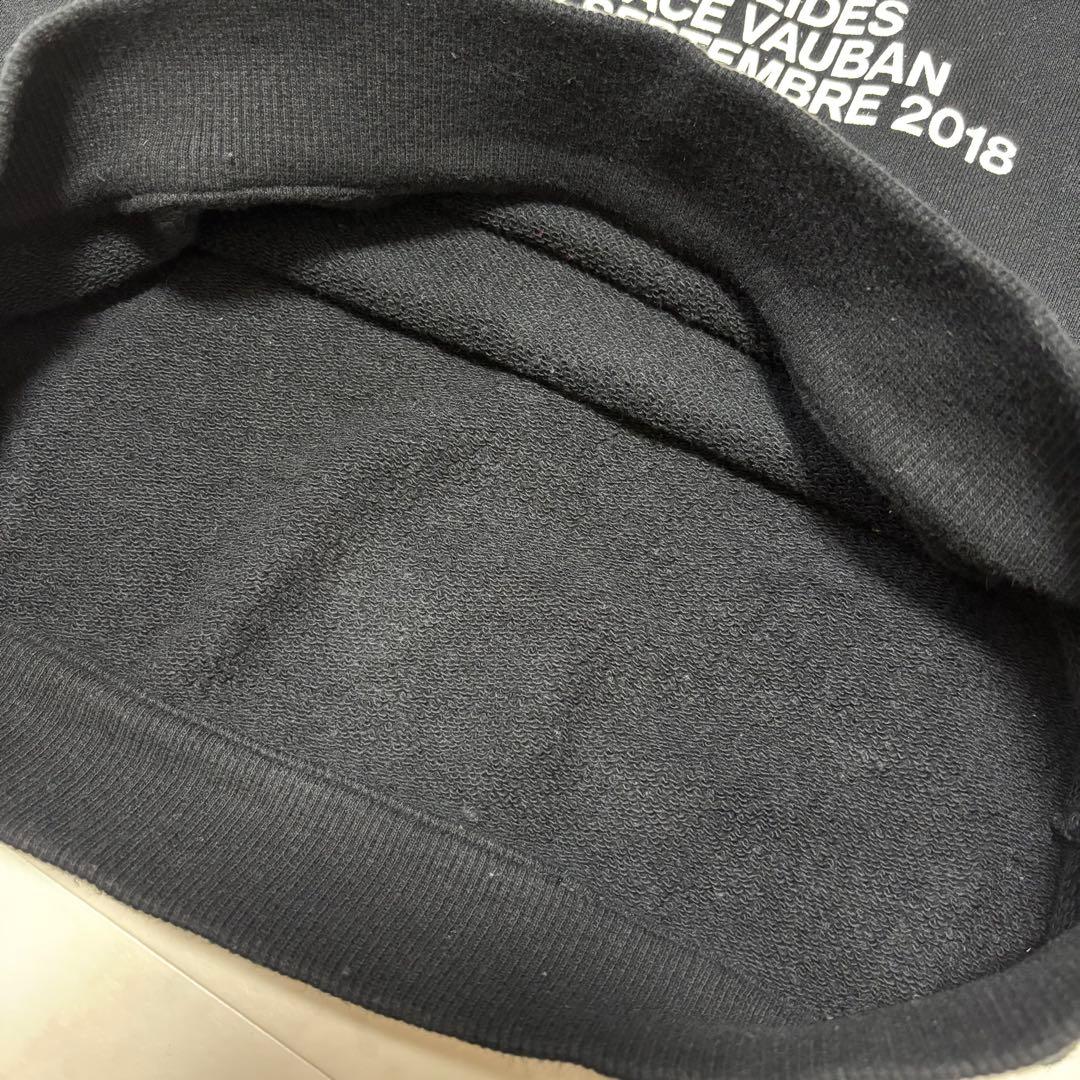 CELINE セリーヌ ショート丈 スウェット パーカー XS バックプリント