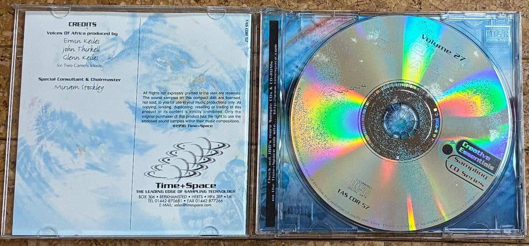 Time+Space サンプリングCD 8枚セット DTM サンプルパック