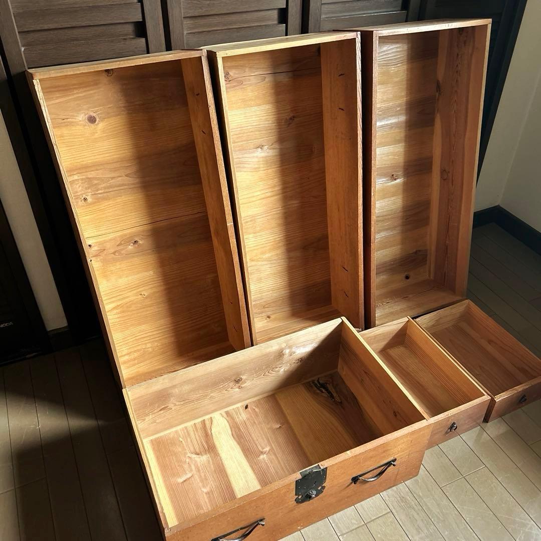 和ダンス　チェスト　和箪笥　アンティーク家具　レトロ　古物