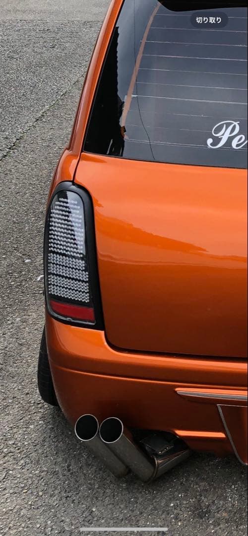 crown16さん専用　ダイハツ　l700ミラ　フル流星テールランプ加工品車外