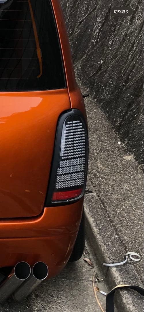 crown16さん専用　ダイハツ　l700ミラ　フル流星テールランプ加工品車外