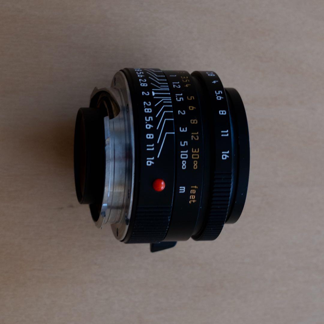 Leicaライカ summicron M35mm F2 ASPH 純正フード付