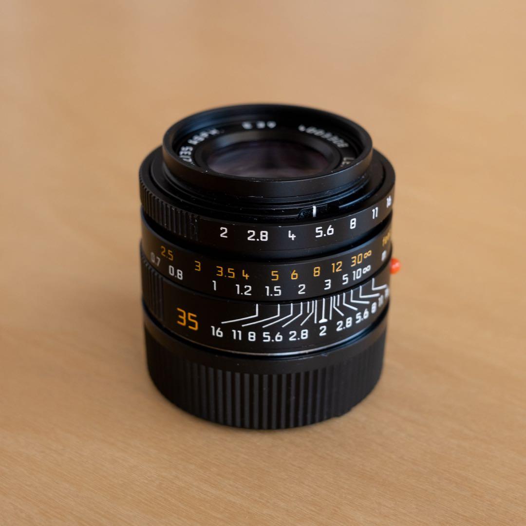 Leicaライカ summicron M35mm F2 ASPH 純正フード付