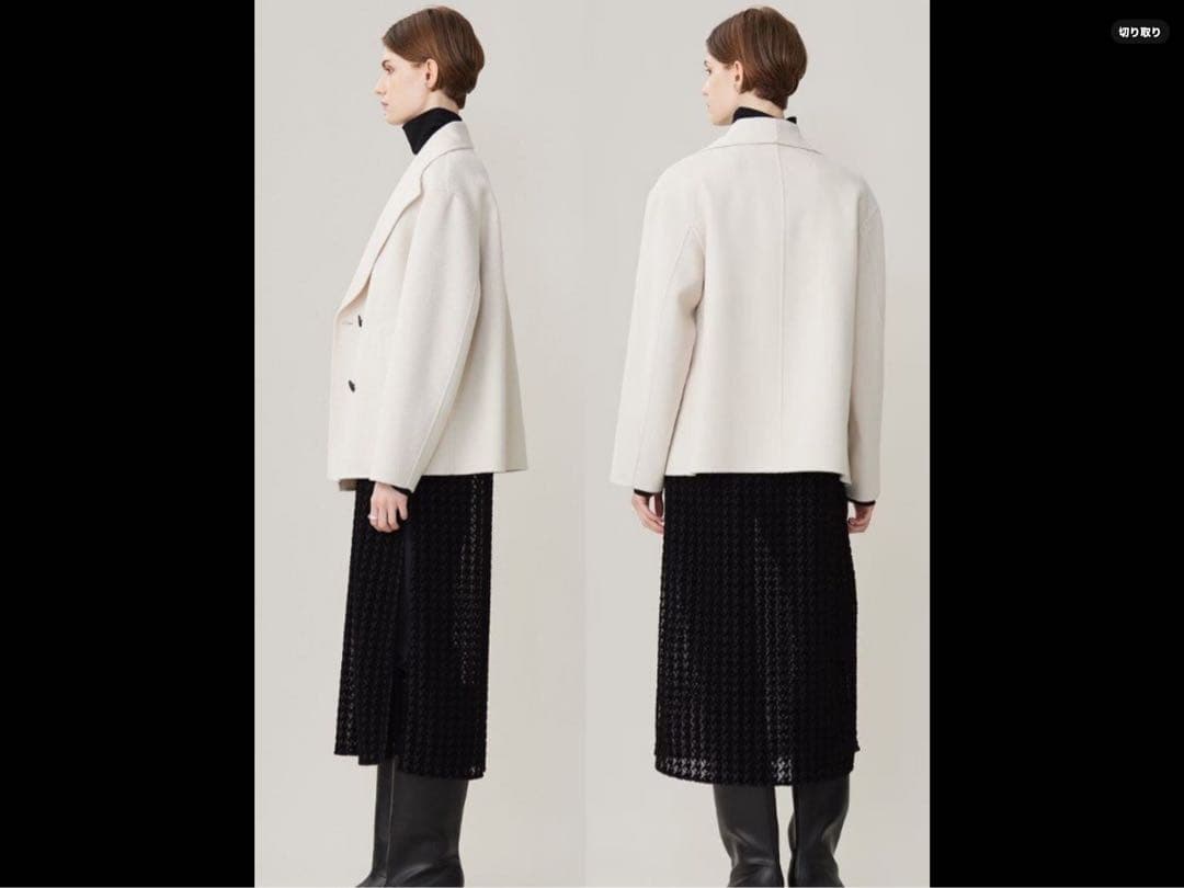 【新品.未使用】☆ICB カシミヤウールコート サイズ4(9号)55,000円