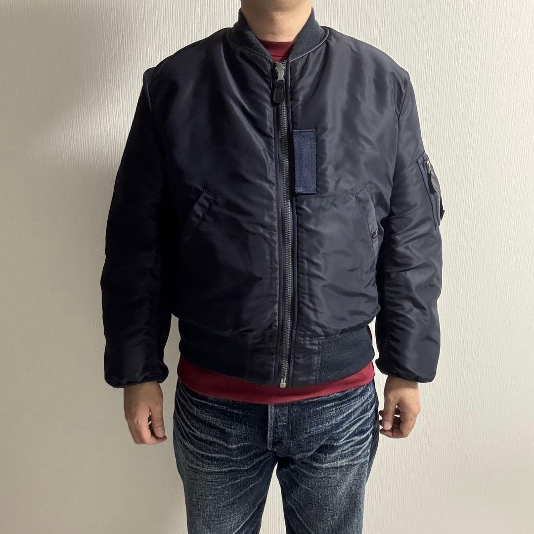 【状態S級クラス】バズリクソンズ B-15C⚪️BR14942⚪️ネイビー⚪️40