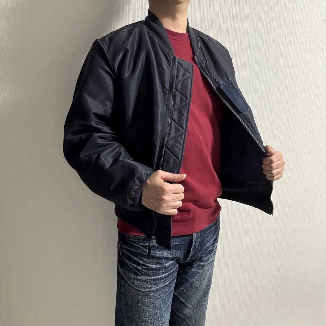 【状態S級クラス】バズリクソンズ B-15C⚪️BR14942⚪️ネイビー⚪️40