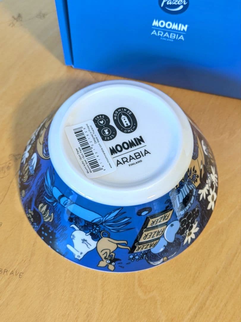 *新品未使用*　ムーミン ARABIA ボウル ファッツェル