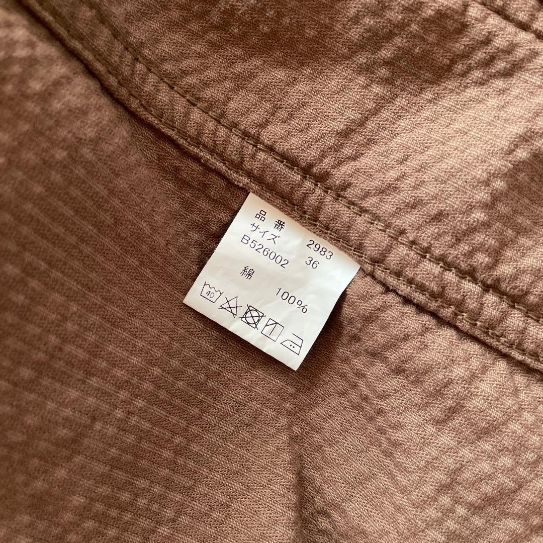 日本製【FULLCOUNT】コーデュロイジャケット　カバーオール ブラウン　36