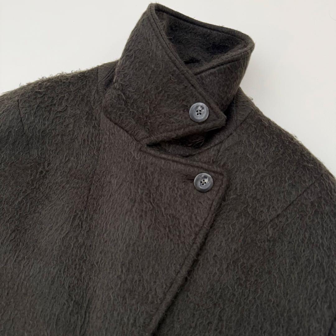 Ameri Vintage 3way oval shaggy coat スミクロ