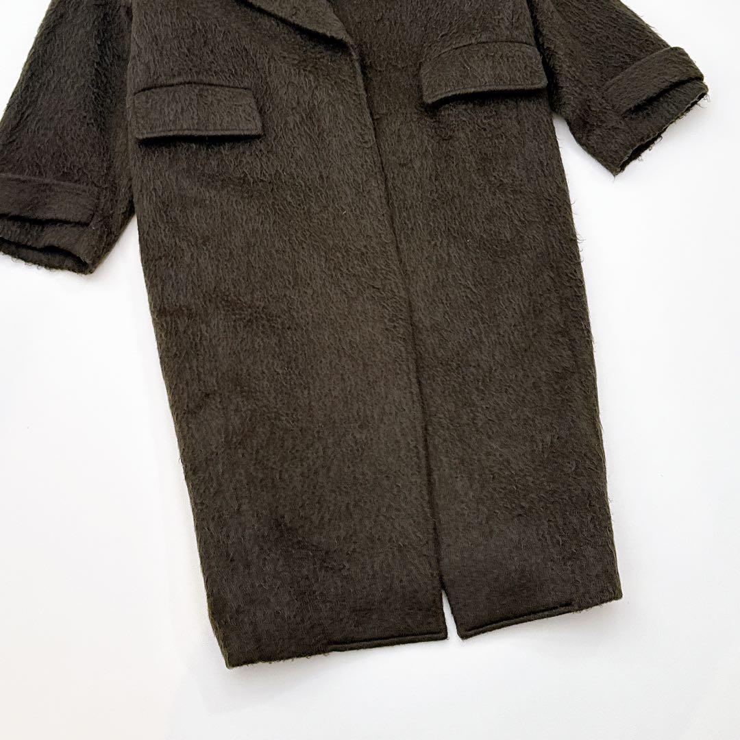 Ameri Vintage 3way oval shaggy coat スミクロ