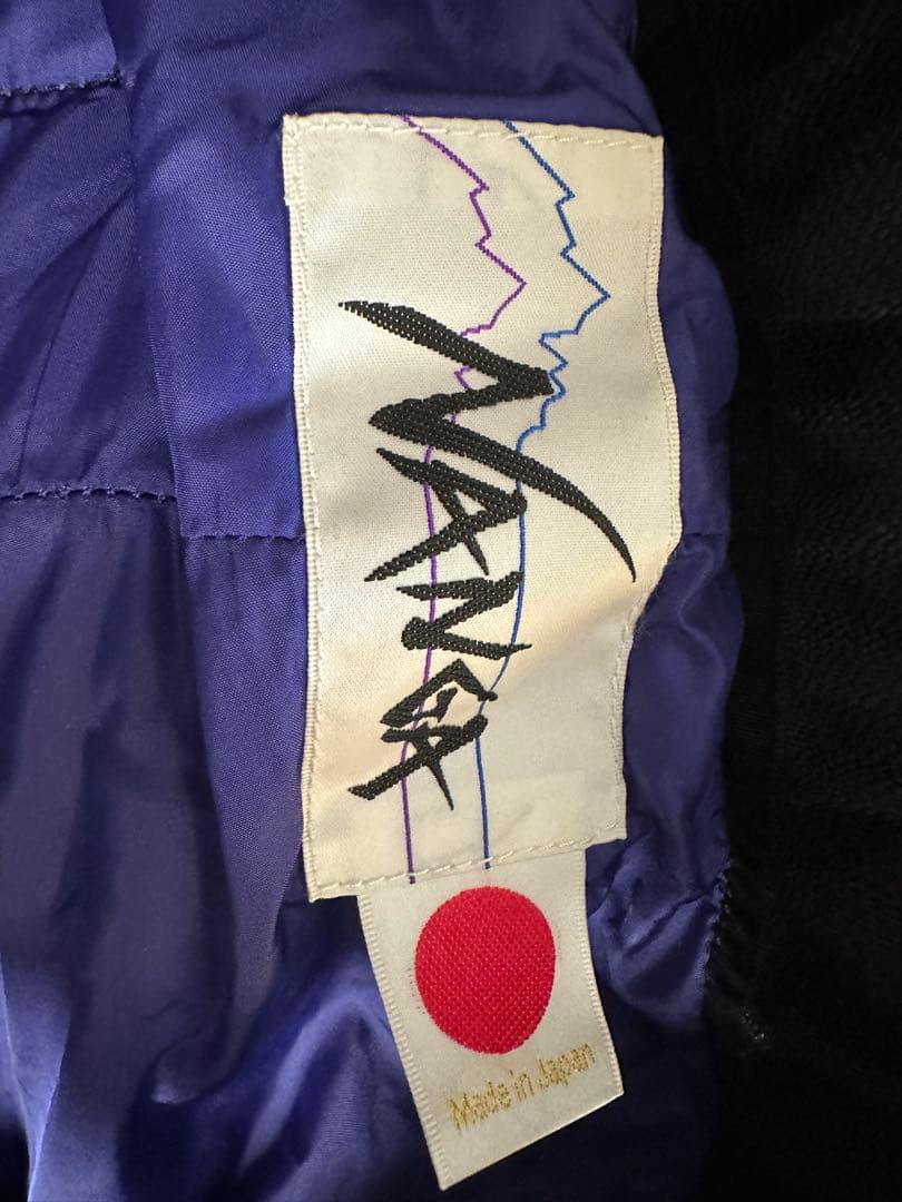 ナンガ ホワイトレーベル ダウンパンツ MOONLOID 別注