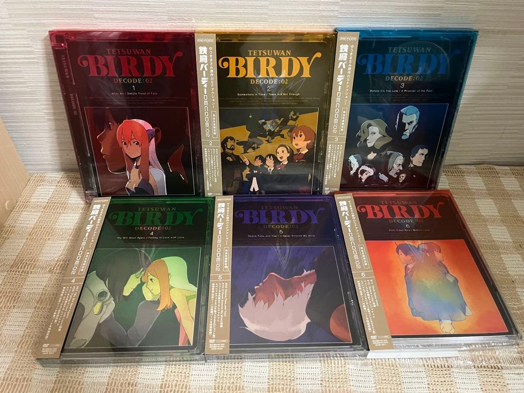 鉄腕バーディーDECODE 1期+2期　初回全13巻セット DVD