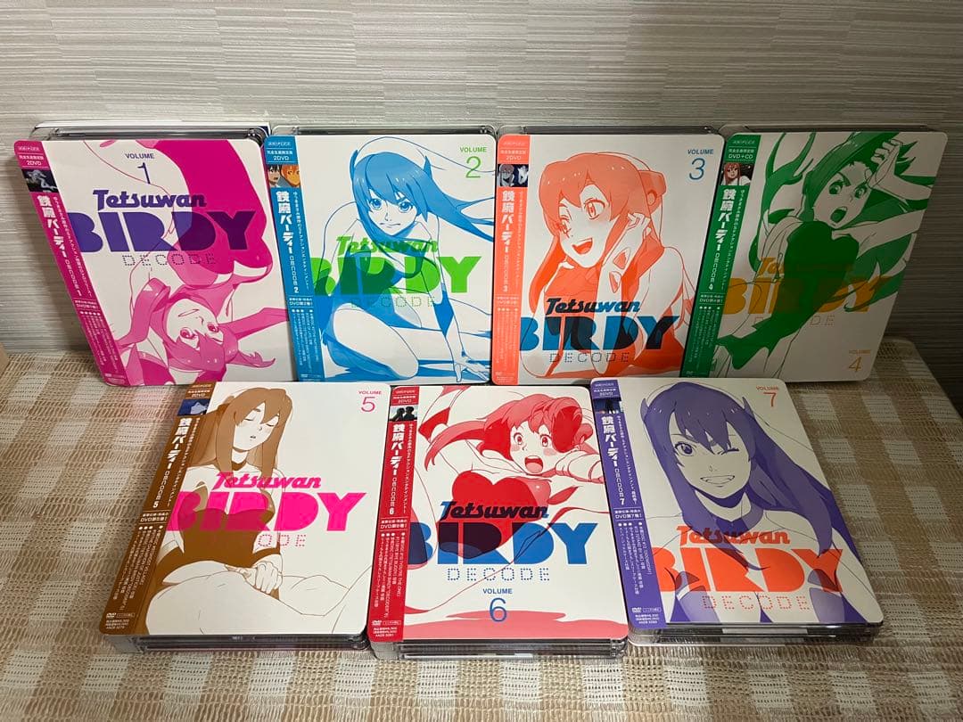 鉄腕バーディーDECODE 1期+2期　初回全13巻セット DVD