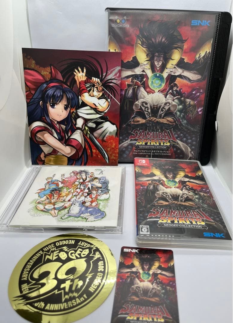 サムライスピリッツネオジオコレクション 限定版セットSwitch版