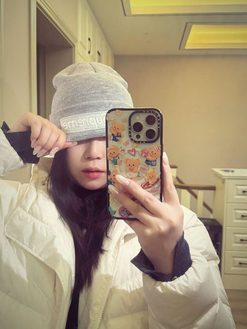 Supreme ニット帽 グレー New Era