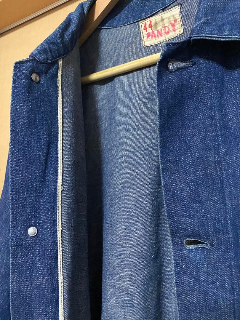 【ヴィンテージ】Special デニム カバーオール 濃紺 30s 40s レア