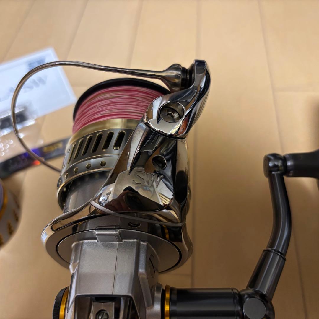 【超美品】シマノ 08 ステラSW10000PG オーシャンマークスプール付