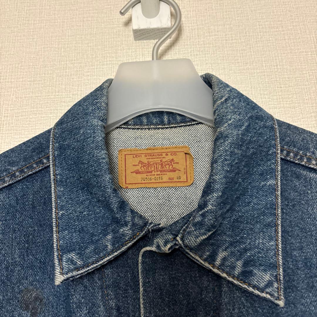 USA製　levi's denim jacket 70506 - 0216