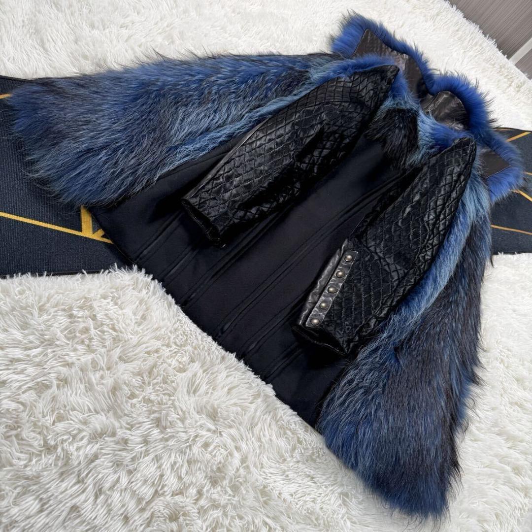 スポーツマックス コート ラムレザー L 毛並み◎なめし柔らか AA201