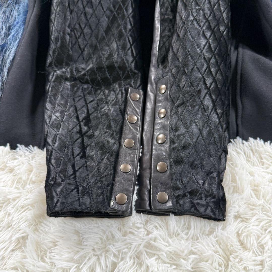 スポーツマックス コート ラムレザー L 毛並み◎なめし柔らか AA201