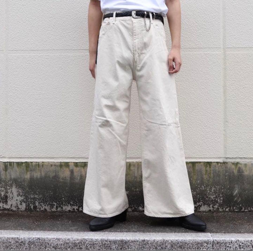 Shinya Kozuka as 70's was ワイドデニム フレアデニム