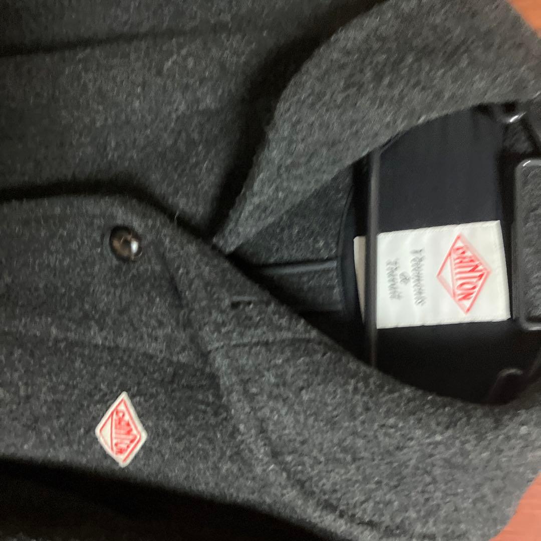 DANTON ウールモッサジャケット　ブラック　40サイズ