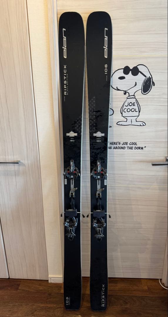 Elan Ripstick 106 スキー 板 BLACK EDITION