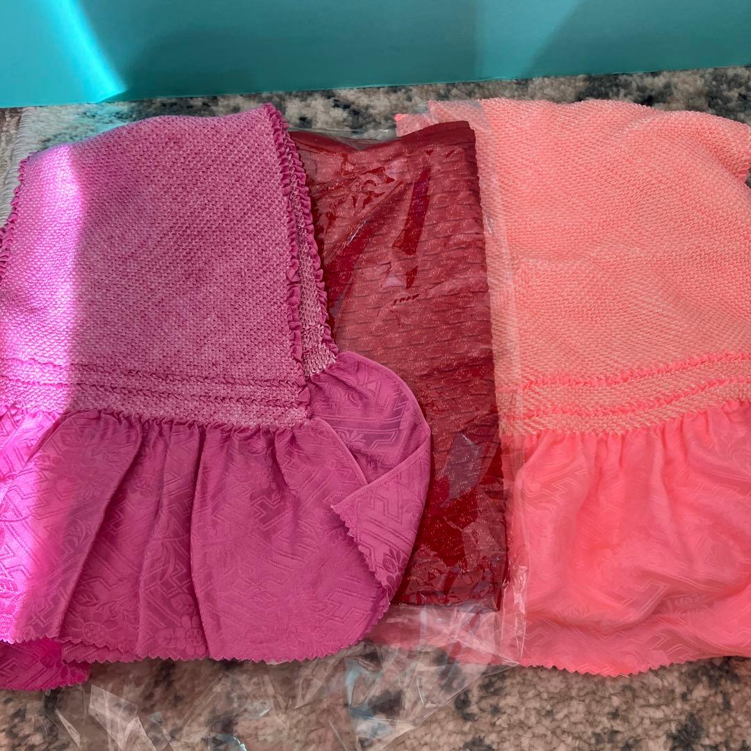 振袖セット 古典柄 花尽くし 赤ぼかし 成人式 前撮り　正絹